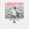 Girl's Woodstock Guitar Playing To The Crowd T-Shirt - 3 of 3