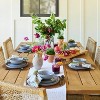 LunaLulinlk Grey Stoneware Round 10.4" Dinner Plate - 4 of 4