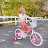 Itopfox Angel Girls Bike for Toddlers and Kids with Training Wheels & Basket, Girls Bicycle with Handbrake & Kickstand for Safe and Fun Riding - 4 of 4