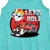 - Paw Patrol - Let's Roll Marshall Graphic Sleeveless Aline Dress - 2 of 4
