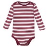 Hudson Baby Infant Boys Cotton Long-Sleeve Bodysuits 3-Pack, Varsity Lion Cub - 4 of 4