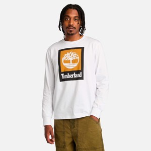 Timberland Men's Stack Logo Colored Long Sleeve Tee - 1 of 4