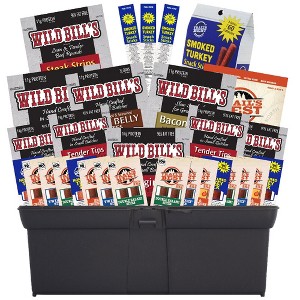 Wild Bill's Multi-Brand 30-Piece Sampler Gift Tool Box (jerky, sticks and more) - 1 of 4
