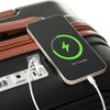LOVMOR Luggage Sets 4 Piece, Expandable ABS Durable Suitcase with Travel Bag, Carry On Luggage Suitcase Set with 360° Spinner Wheels - 4 of 4