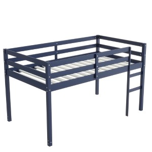 YOOCOZZ Twin Size Low Loft Bed with Ladder - 1 of 4