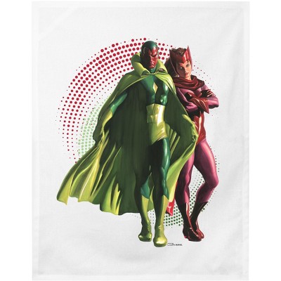 Marvel Universe Scarlet Witch and Vision Dish Towels