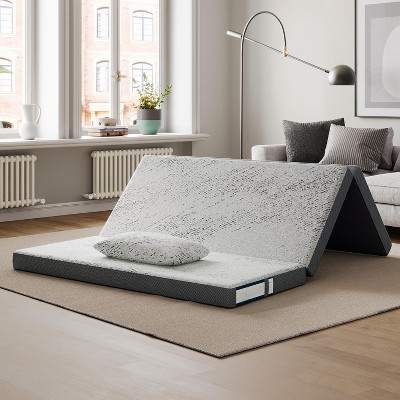FFKQBH Folding Mattress, 4 Inch Trifold Mattress with Soft Cover