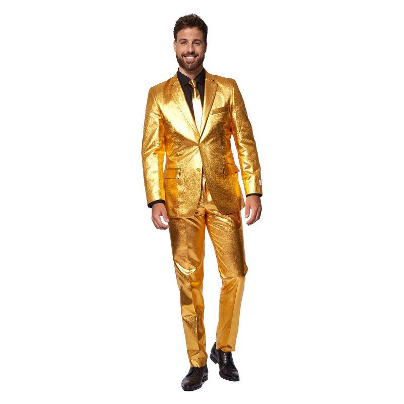 OppoSuits Men's Suit - Groovy Gold, 1 of 8