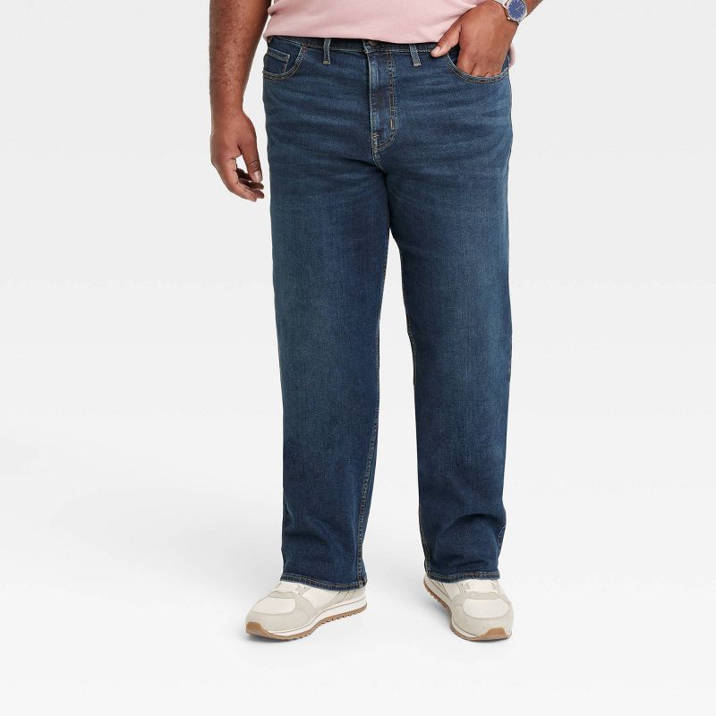 Men's Big & Tall Straight Fit Jeans - Goodfellow & Co™, 1 of 5