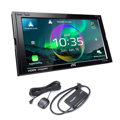 JVC KW-M875BW MM Receiver w/ Wireless CarPlay & Android Auto+BTAud.