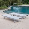 PAGED Patio Chaise Lounge Modern Wicker Recliner with Cushion Tiltable Lounge Chair for Garden, Poolside - 2 of 4
