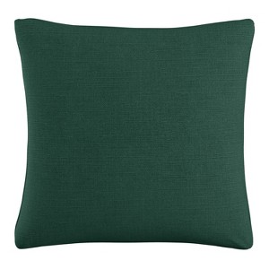 Green Solid Throw Pillow- Skyline Furniture, Adult Unisex