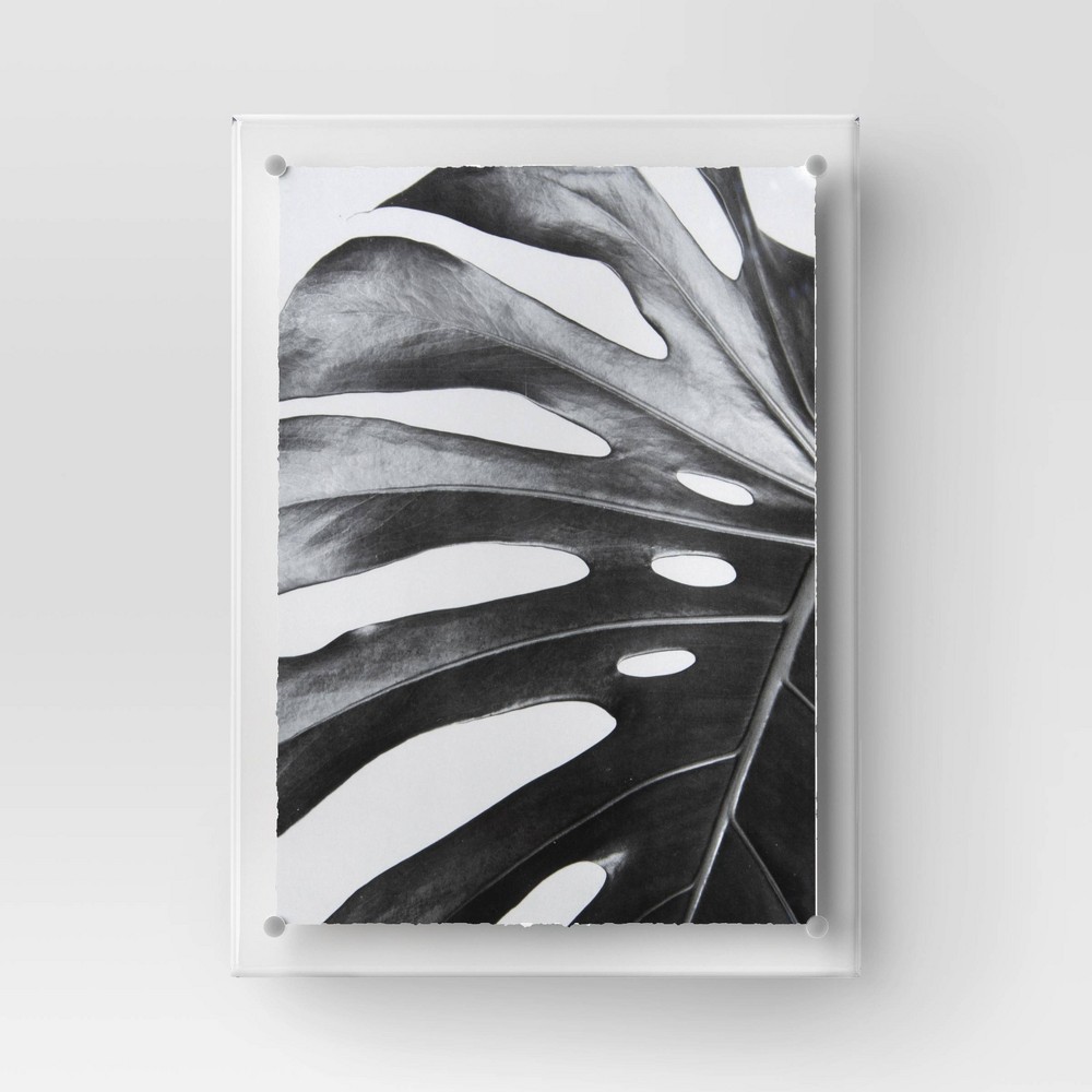 Photos - Photo Frame / Album 5"x7" Acrylic Block Image Frame Clear - Room Essentials™