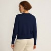 Lands' End Women's Plus Size Drifter Modern Jacquard Crew Neck Sweater - 2 of 4