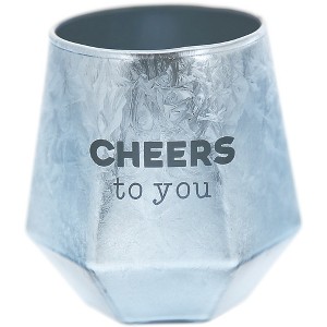 Pavilion Gift Company - Cheers To You - 3 oz Geometric Shot Glass - Drinkware - 1 of 4