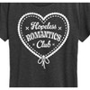 Women's - Instant Message - Hopeless Romantics Club Short Sleeve Graphic T-Shirt - 2 of 4
