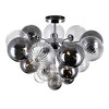 CWI Lighting Pallocino 10 Light Flush Mount With Chrome Finish - 2 of 4