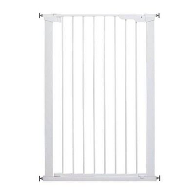 Scandinavian Pet Design Xtra Tall 31" Pressure Mounted Animal Safety Gate for Small and Large Dogs, White