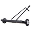 26" Adjustable Rolling Magnetic Sweeper, 30LBS Capacity Quick Release Sweeper, Heavy Duty Magnetic Pickup Tool for Nails Screws Collection - 4 of 4