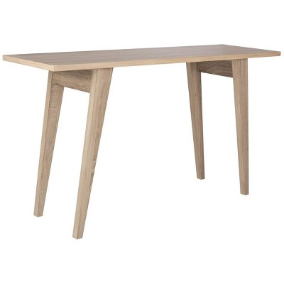 Manny 59'' Brown Oak Rectangular Console Table