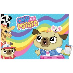 Trends International Chip and Potato - Rainbow Unframed Wall Poster Prints - 1 of 4