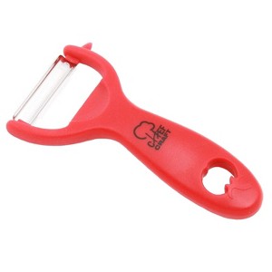 Chef Craft Y-Shaped Tomato & Kiwi Peeler - Sharp Stainless Steel Blade, Great for Soft Fruits and Vegetables - 1 of 3