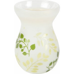 Pavilion Gift Company - Green Fern - Wax Warmer - Candle Holders - 1 of 4