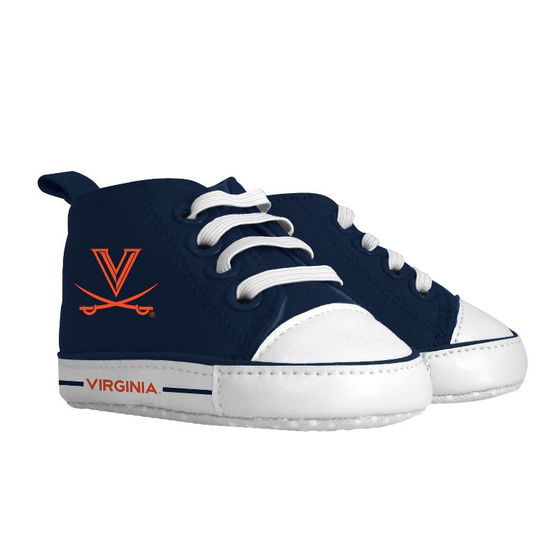 Baby Fanatic Pre-Walkers High-Top Unisex Baby Shoes -  NCAA Virginia Cavaliers, 1 of 6