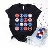 Simply Sage Market S.W.Smiley Stacked 4th of July Smiley Short Sleeve Tee - 3 of 4