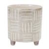 Melrose Footed Stone Planter (Set of 2) - 4 of 4