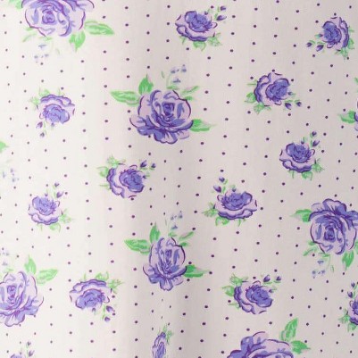 purple - floral dot