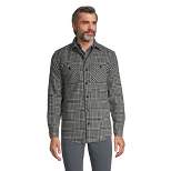 Lands' End Men's Tall Traditional Fit Rugged Flannel Shirt