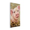 Stupell Industries Happy Pig Farm Animal Portrait Wall Plaque Art - 2 of 4