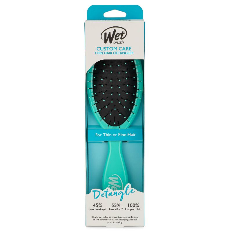 Wet Brush Thin Hair Brush Detangler - Aqua Blue, 4 of 7