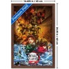 Trends International Demon Slayer: Infinity Castle (2025) - Group Key Art Framed Wall Poster Prints - 3 of 4