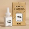 Pura Homesick Let's Toast 2pk Smart Vial Fragrance Refills - 3 of 4