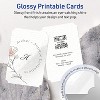 Avery Cards with Scalloped Edges, 6" x 9", Glossy White, 10ct - 2 of 4