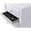 NicBex Nightstand with Drawers,Side Table with Wood Tapered Legs and Finish,Modern Bedside Table for Bedroom,Living Room - 4 of 4