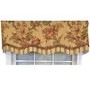 RLF Home 100% Cotton Dewsbury Glory  Fully lined Windows Rod Pocket Valance 50" x 16"  Beige - 3 of 4