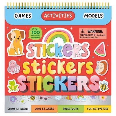 Stickers, Stickers, Stickers! - by  Igloobooks (Spiral Bound)