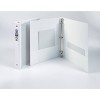 Avery 1" Round Ring Binder 175 Sheet Capacity Economy View Binder - White: Professional 3 Ring, Hard Cover, 1in - 3 of 4