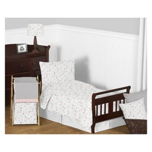 Toddler 5pc Unicorn Bedding Set - Sweet Jojo Designs, Pink White