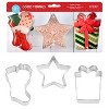 R&M International 3 Piece Good Tidings Cookie Cutter Set - 2 of 3