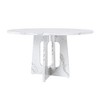 Homy Casa Round Dining Table – Mid-Century Modern Style - 4 of 4