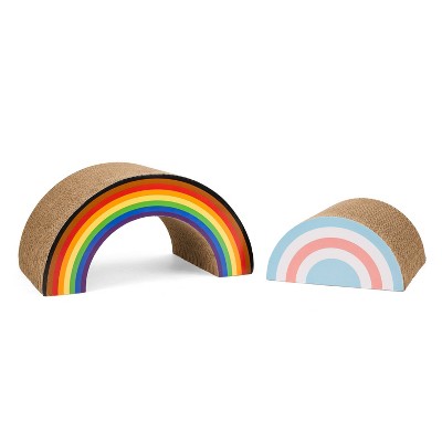 Pride Rainbow Cat Scratcher - 10" - 2pk