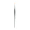 Princeton Aqua Elite Round Brush, Synthetic Bristles, Short Handle Watercolor Paintbrush, Matte Black, Size 4, Pack of 2 - 2 of 4