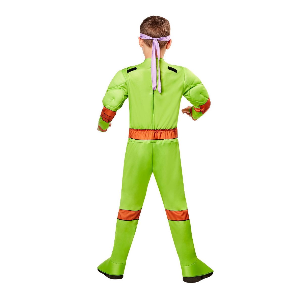 Rubies Teenage Mutant Ninja Turtles Raphael/Donatello/Leonardo and Michelangelo Boys' 4-in-1 Costume Jumpsuit - thumbnail 4