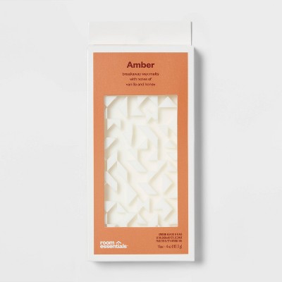 4oz Wax Bar with Embossed Pattern Amber - Room Essentials™