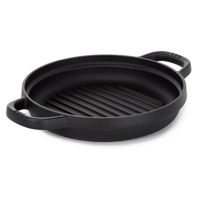 Imusa 17 Oval Carbon Steel Comal With Metal Handles - Black : Target