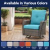 Buenhomino Outdoor Seat Cushion Set 25 x 22 x 4 Inch,Waterproof & Fade Resistant Outdoor Chair Cushions,Deep Seat Cushion with Removable Cover - 2 of 4